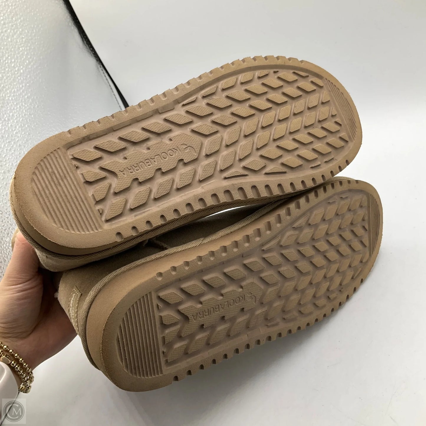 Boots Ankle Flats By Koolaburra By Ugg In Tan, Size: 7