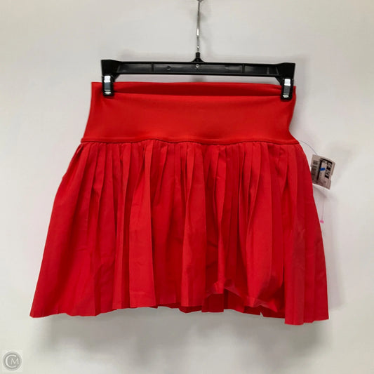 Athletic Skirt By Alo In Red, Size: Xs
