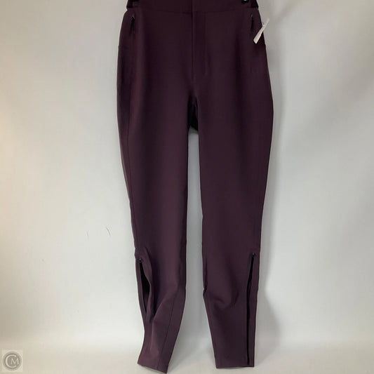 Athletic Pants By Lululemon In Maroon, Size: 2