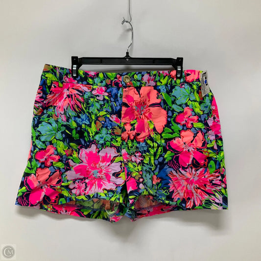 Shorts Designer By Lilly Pulitzer In Floral Print, Size: 12