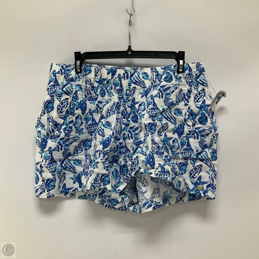 Shorts Designer By Lilly Pulitzer In Floral Print, Size: L