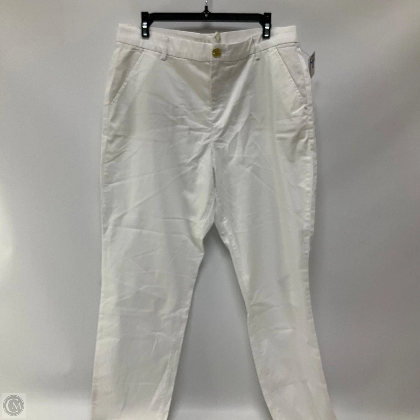 Pants Designer By Lilly Pulitzer In White, Size: 12