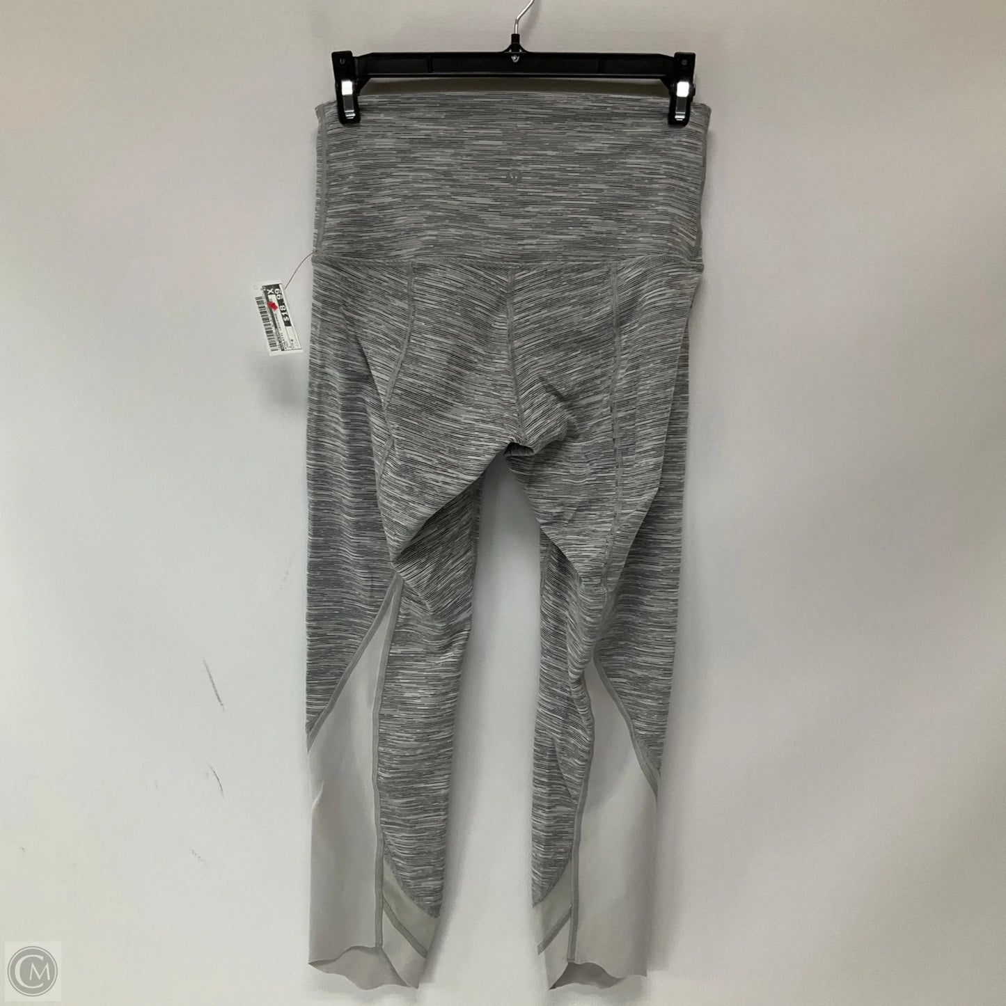 Athletic Leggings Capris By Lululemon In Grey, Size: 6