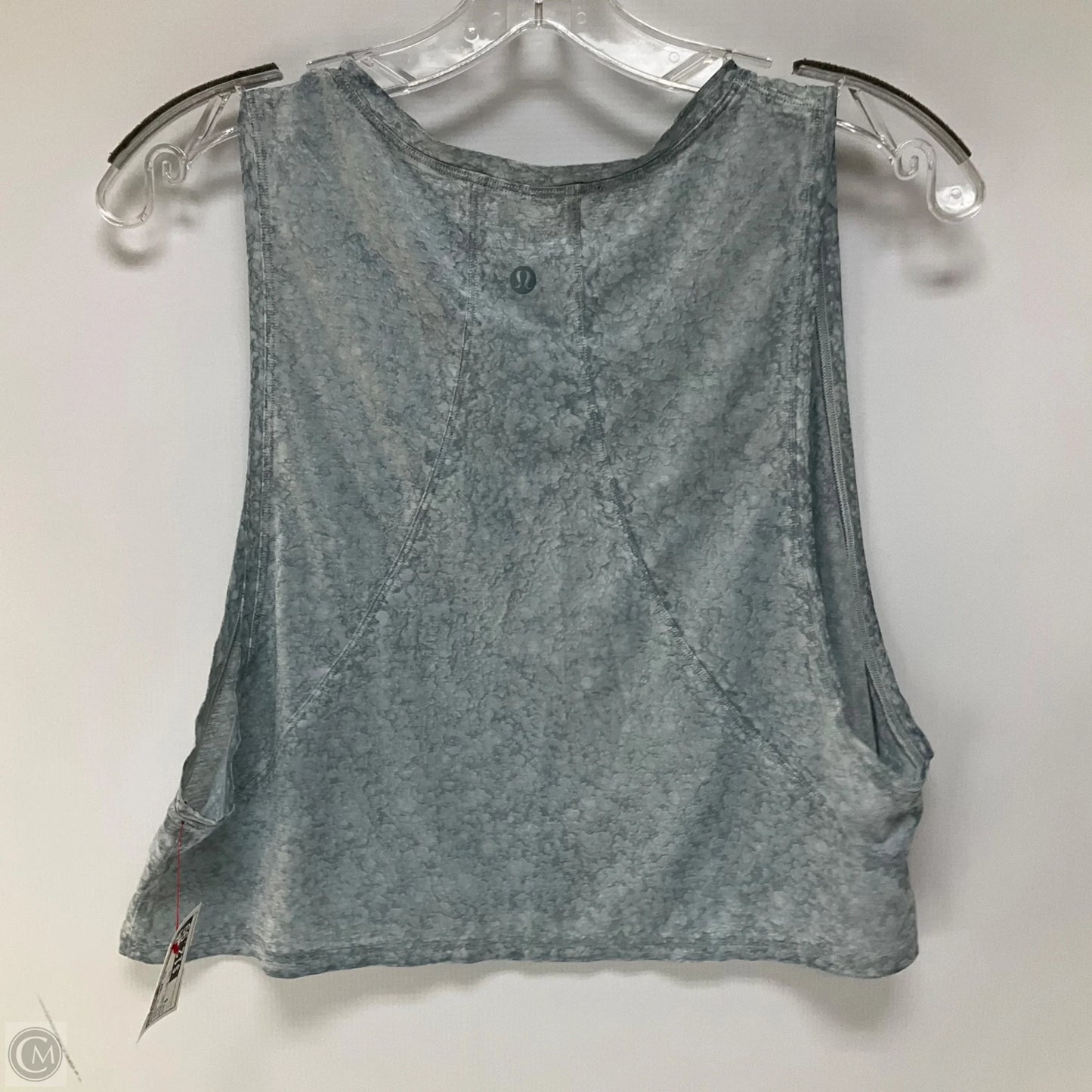Athletic Tank Top By Lululemon In Grey, Size: 8