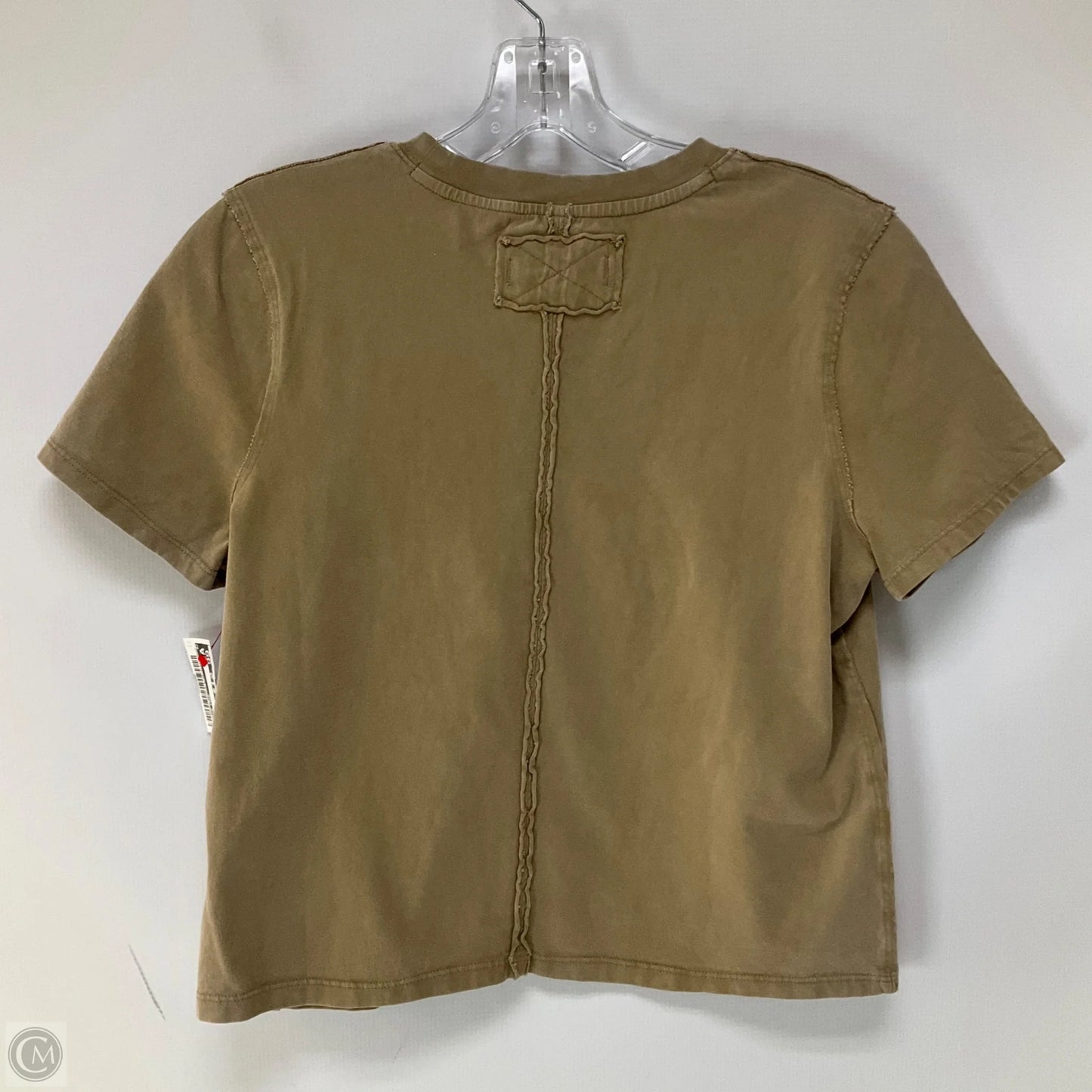 Top Short Sleeve By We The Free In Brown, Size: Xs