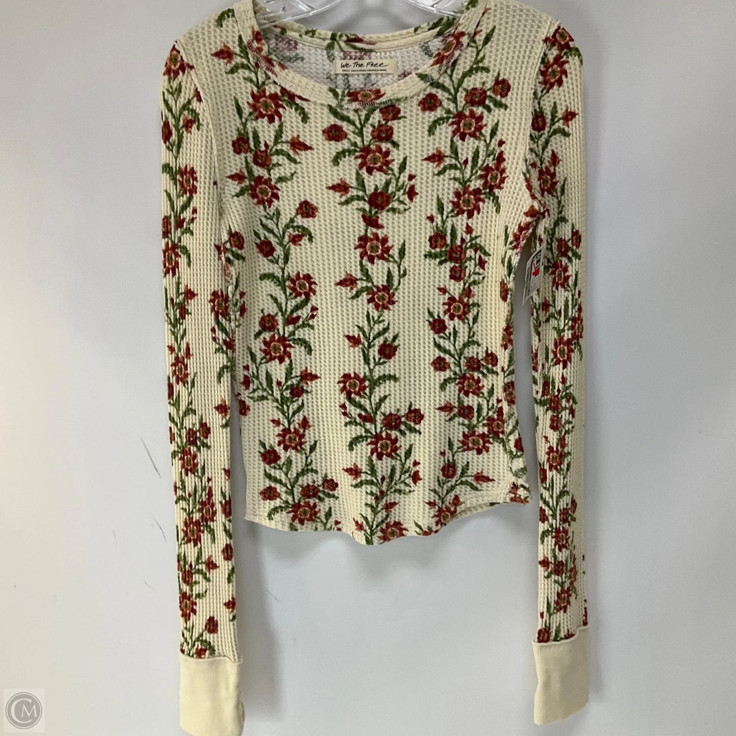 Top Long Sleeve By We The Free In Floral Print, Size: S