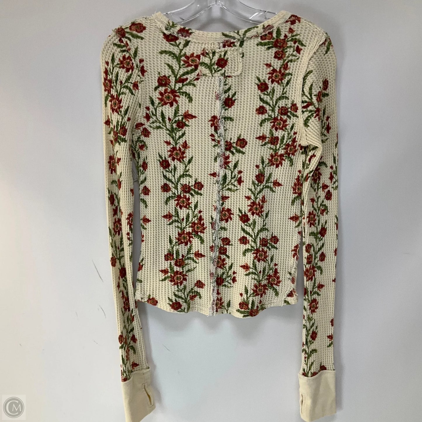 Top Long Sleeve By We The Free In Floral Print, Size: S