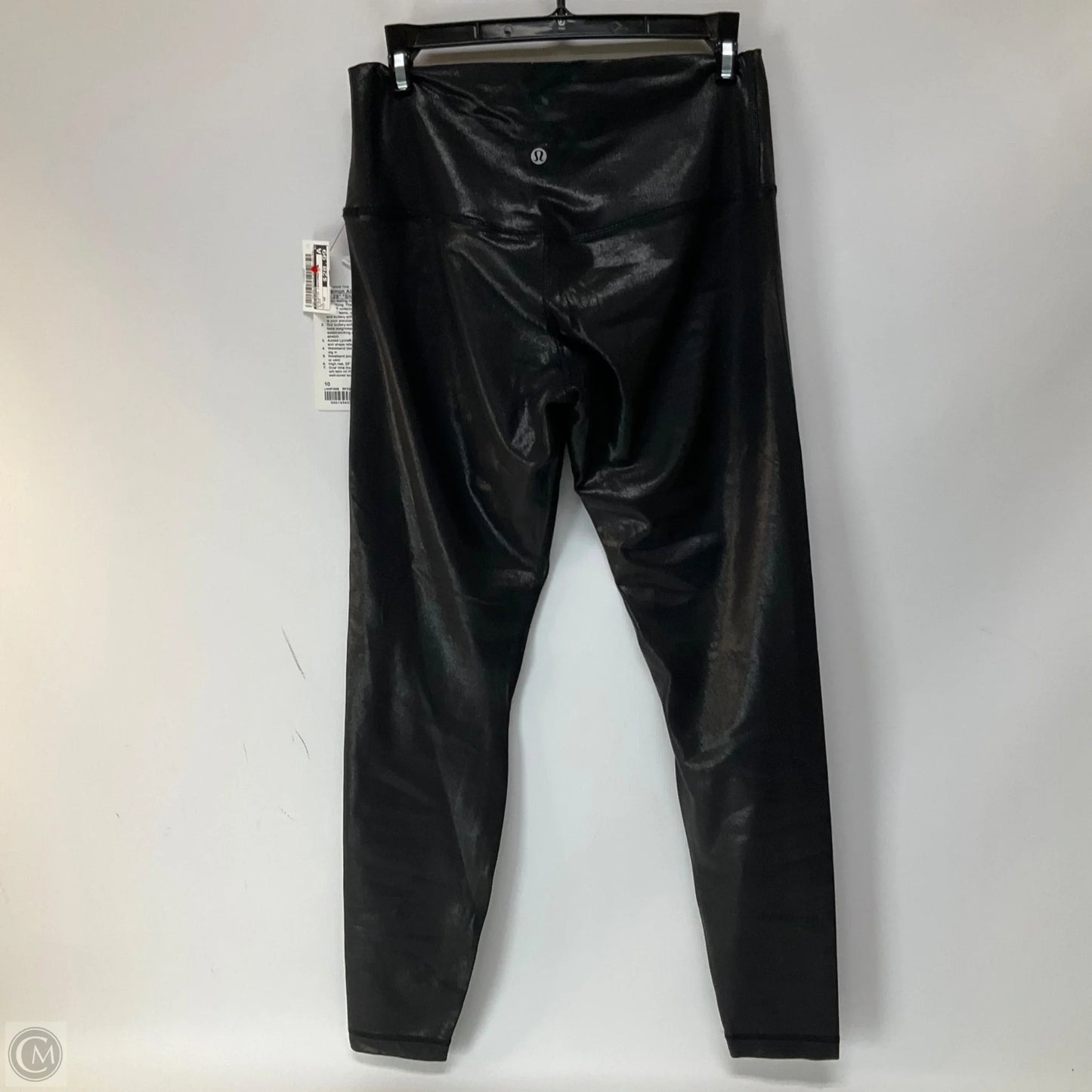 Athletic Leggings By Lululemon In Black, Size: 10