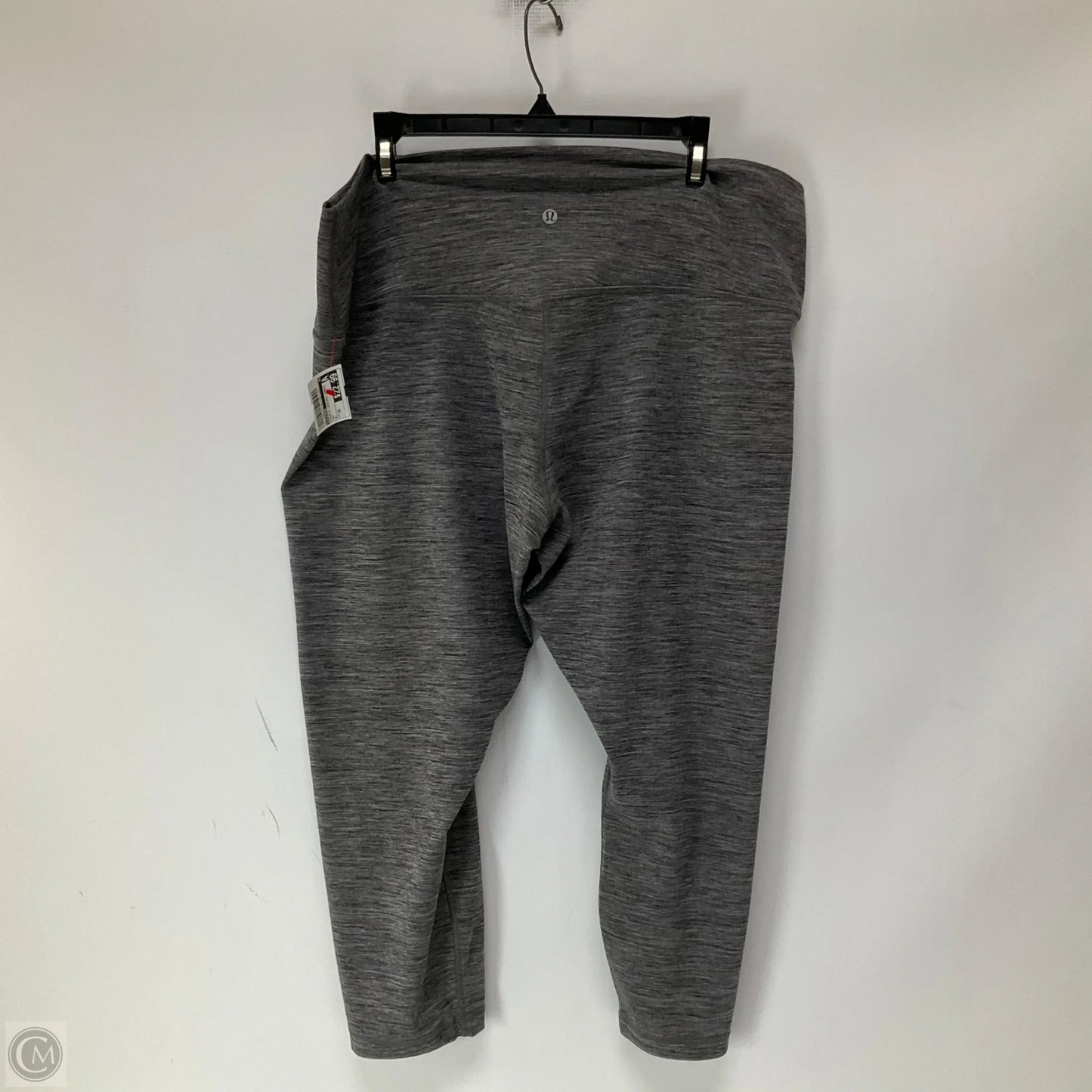 Athletic Leggings Capris By Lululemon In Grey, Size: 20
