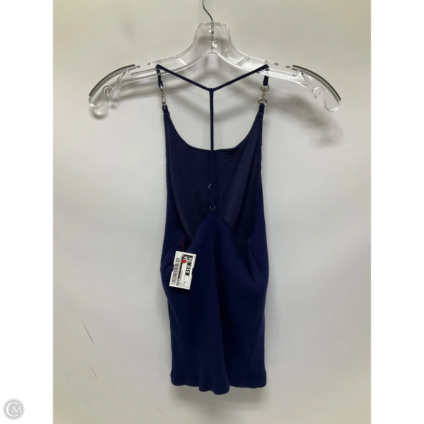 Top Sleeveless By Maeve In Navy, Size: M
