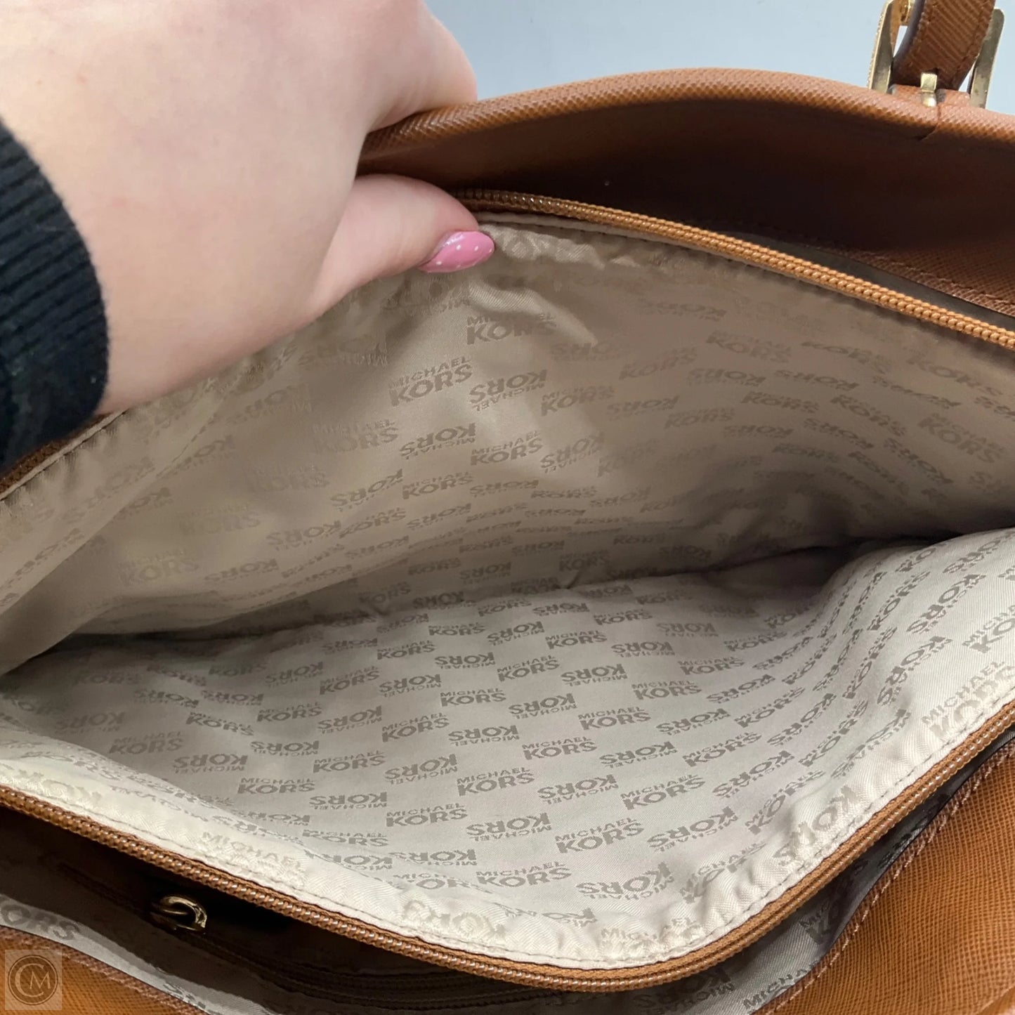 Handbag Designer By Michael Kors, Size: Large