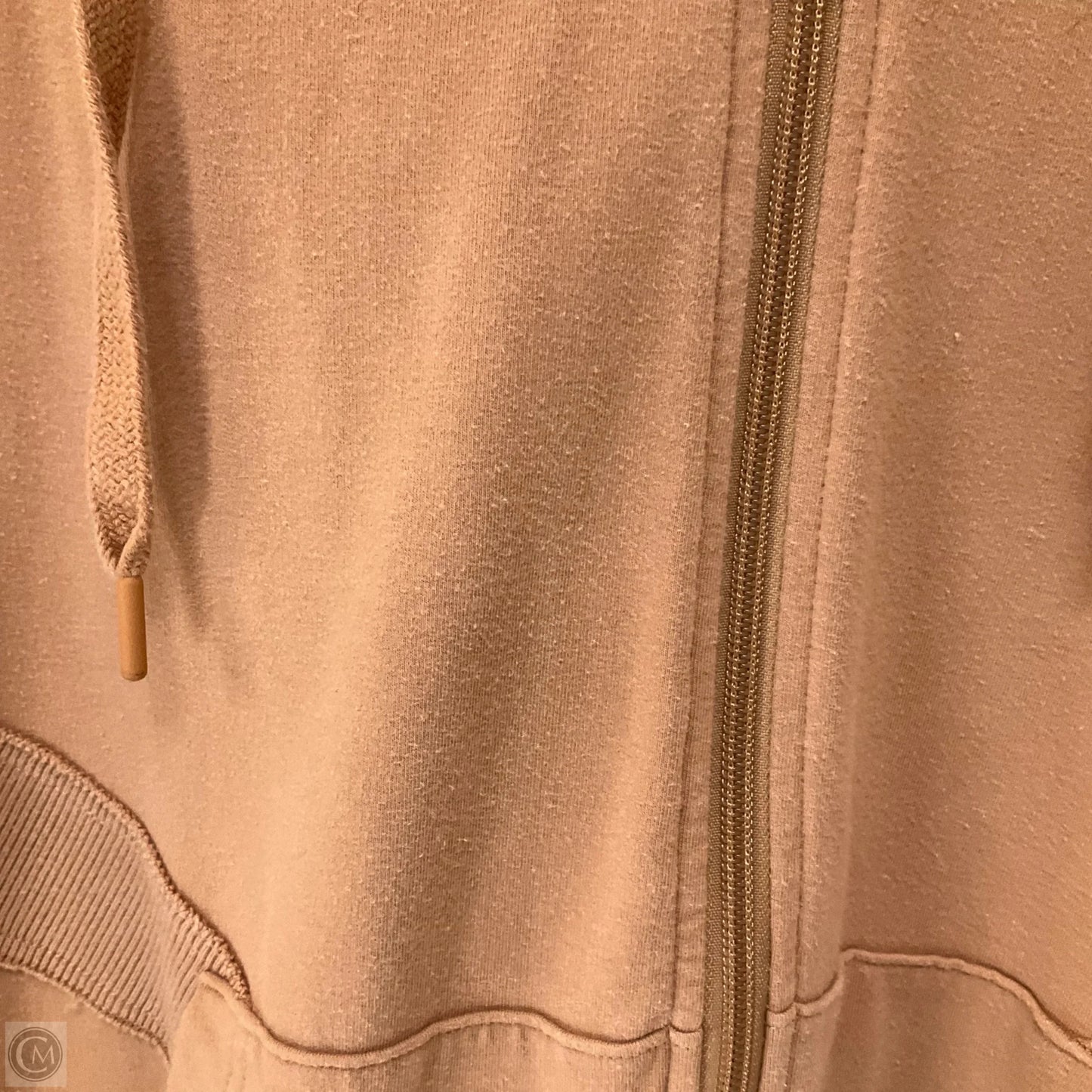 Athletic Sweatshirt Hoodie By Offline In Orange, Size: L