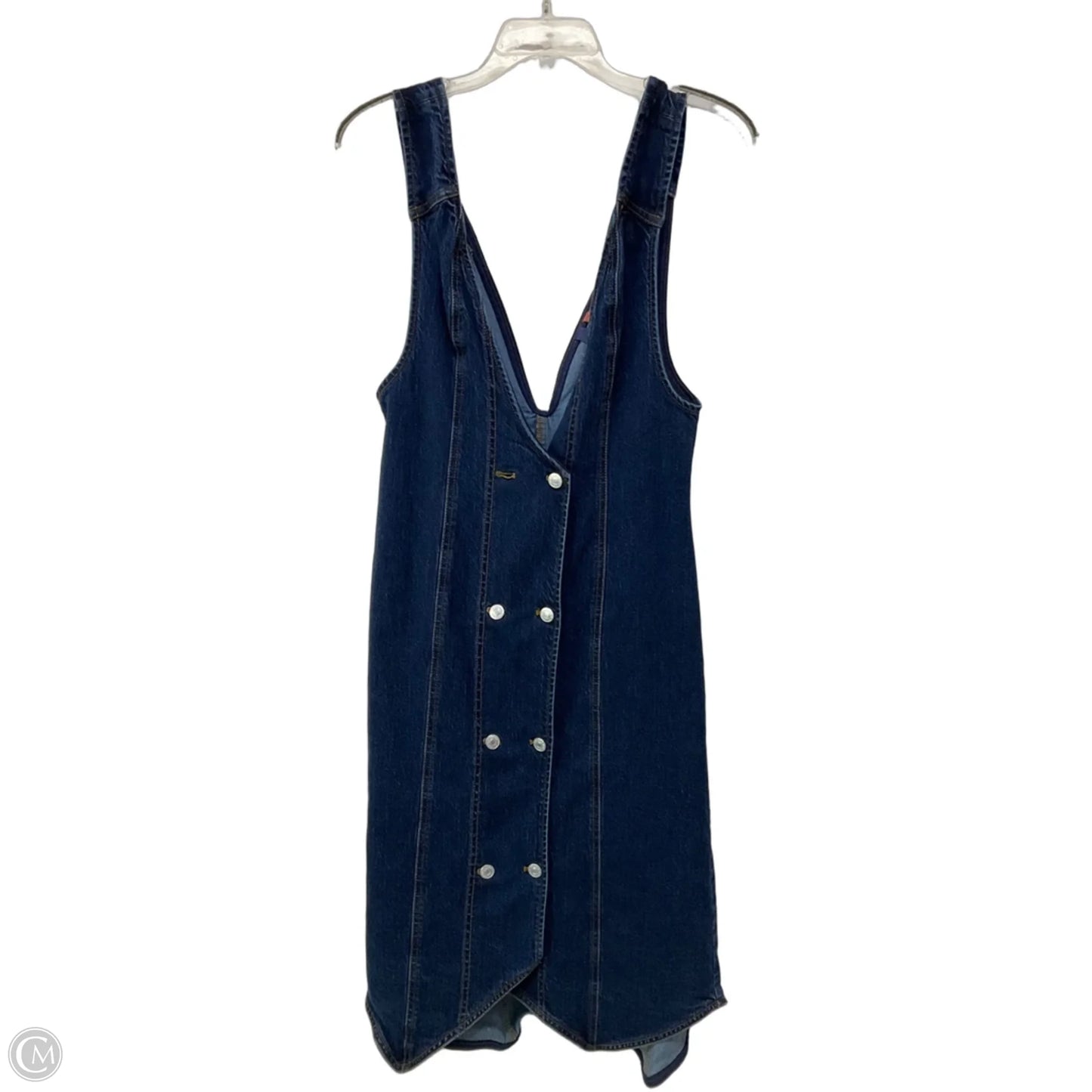 Dress Casual Midi By Pilcro In Blue Denim, Size: 6