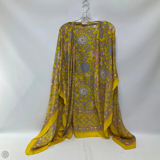 Shawl By Free People In Yellow, Size: Osfm
