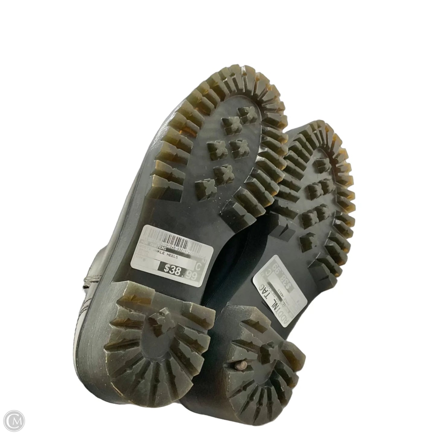 Boots Ankle Heels By Dr Martens In Brown, Size: 8