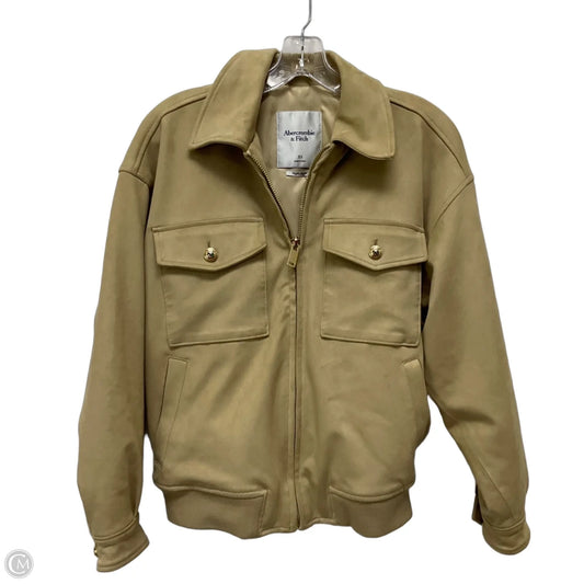 Jacket Other By Abercrombie And Fitch In Brown, Size: Xs