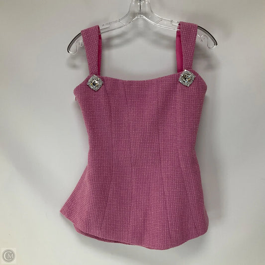 Top Sleeveless By Cma In Pink, Size: L
