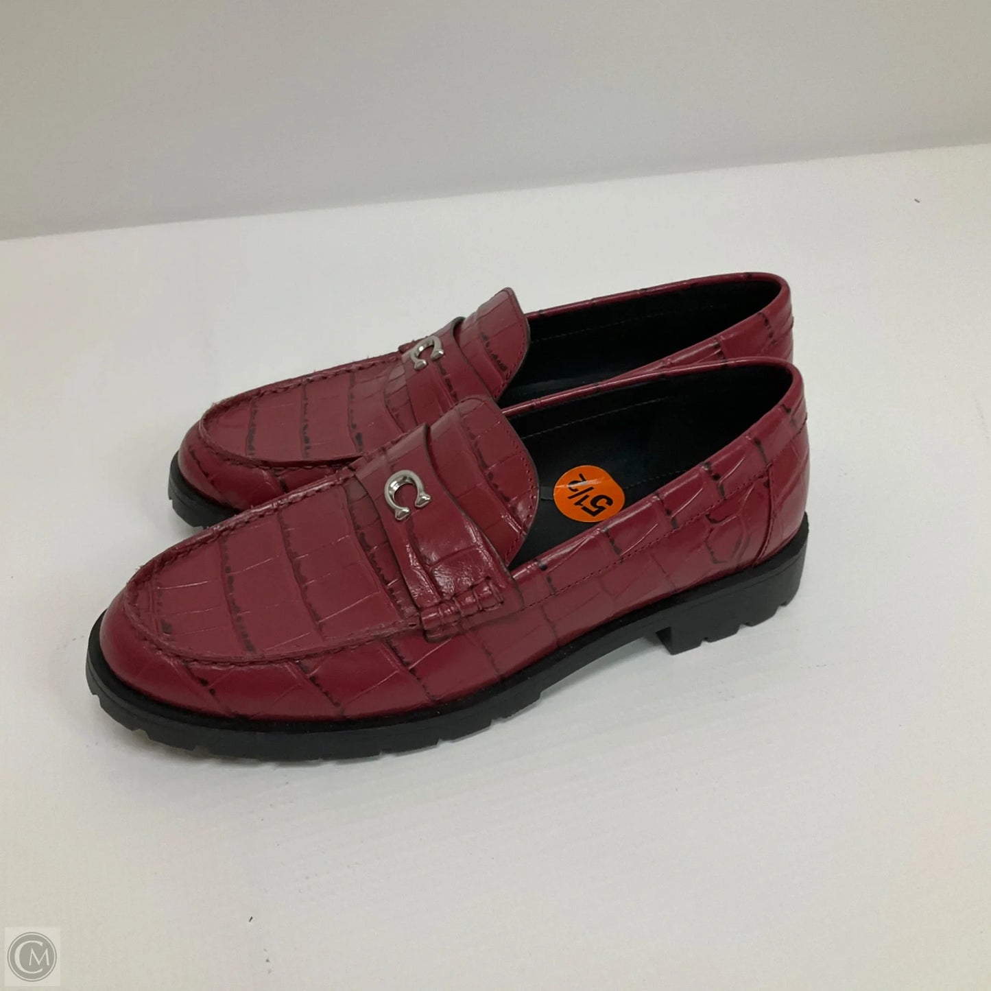 Shoes Designer By Coach In Red, Size: 5.5