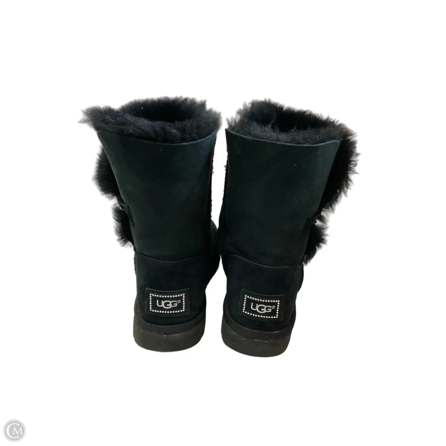 Boots Designer By Ugg In Black, Size: 8