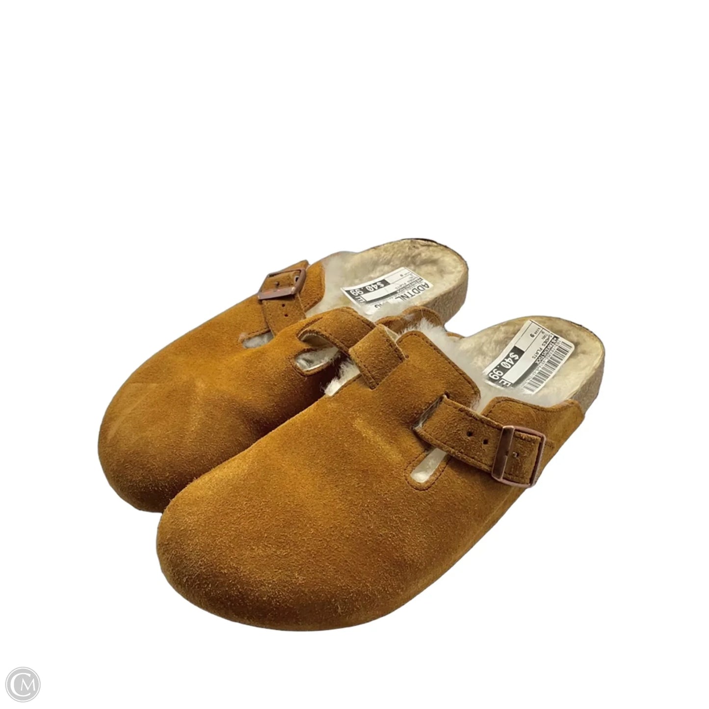 Shoes Flats By Birkenstock In Tan, Size: 9