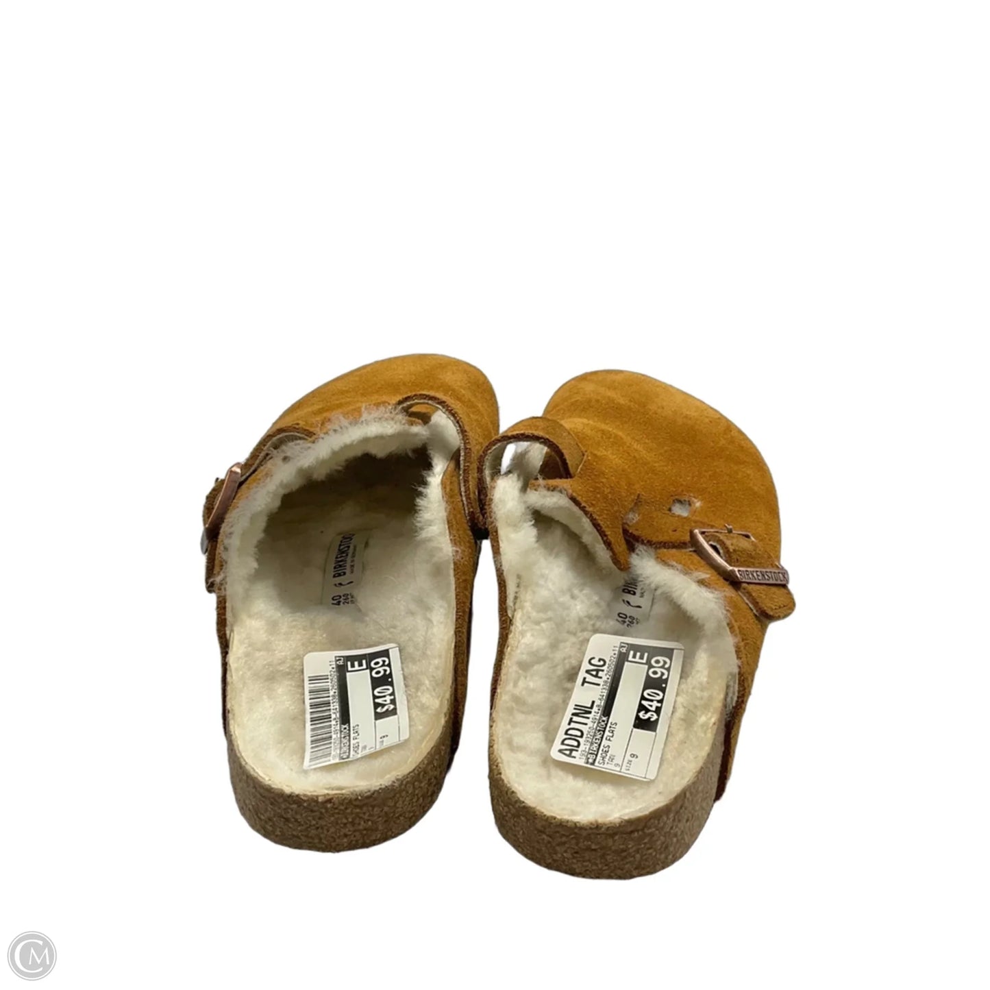 Shoes Flats By Birkenstock In Tan, Size: 9