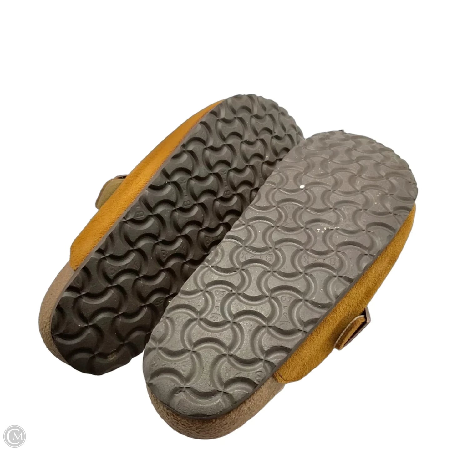Shoes Flats By Birkenstock In Tan, Size: 9