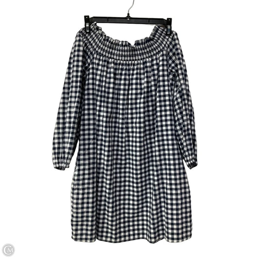 Dress Casual Short By Abercrombie And Fitch In Plaid Pattern, Size: M