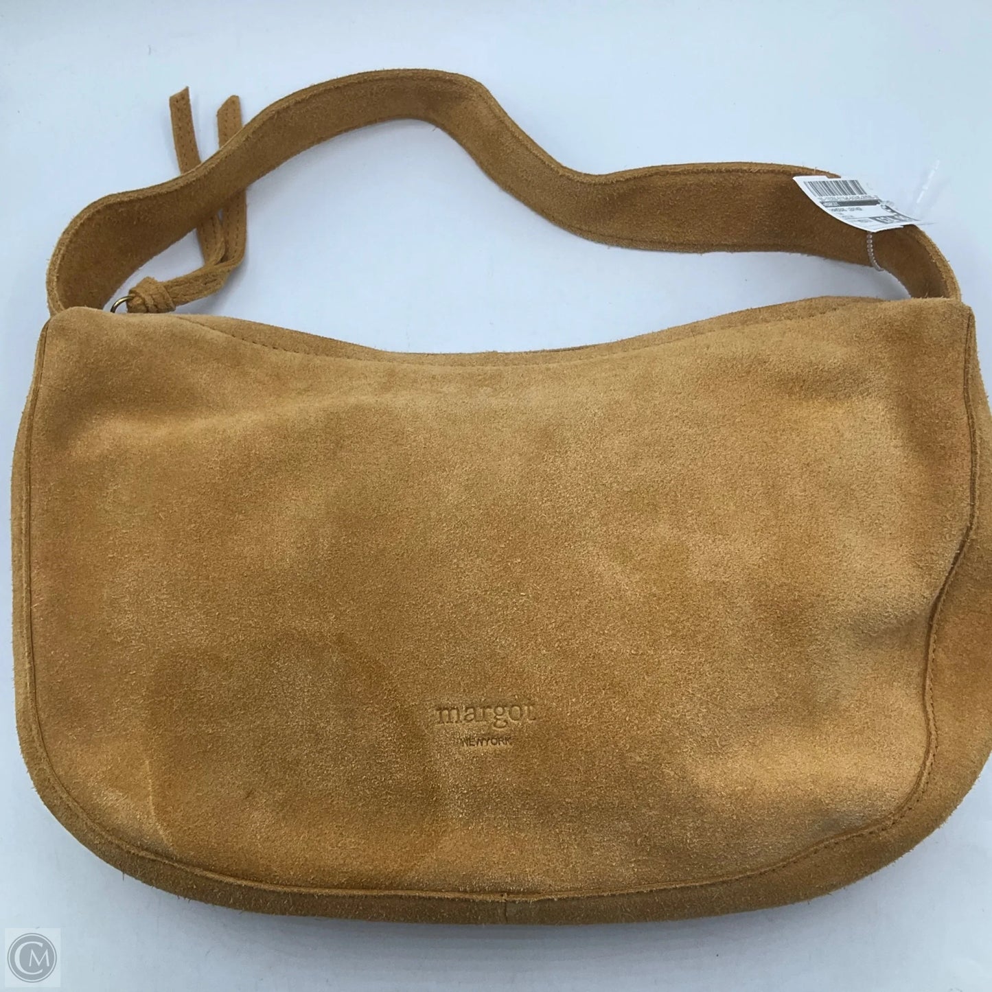 Handbag Leather By Margot, Size: Medium