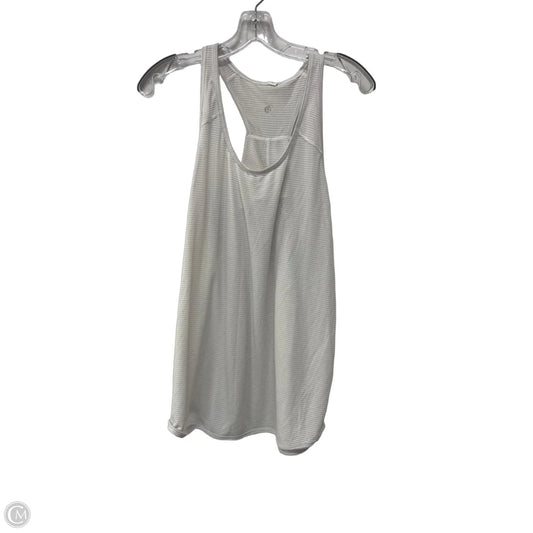 Athletic Tank Top By Lululemon In White, Size: 12