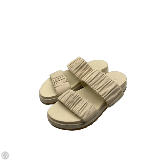 Sandals Flats By Sorel In White, Size: 7.5