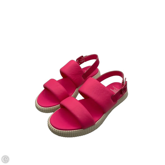 Sandals Flats By Sorel In Pink, Size: 7.5