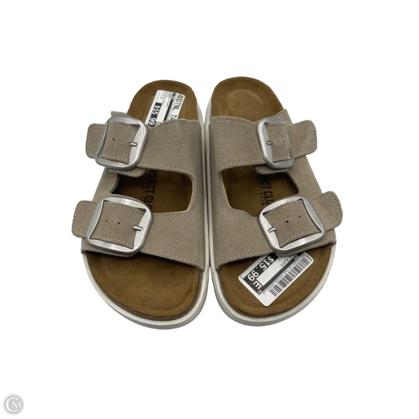 Sandals Flats By Cmc In Brown, Size: 7.5