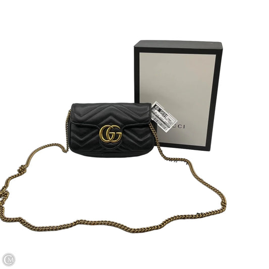 Crossbody Luxury Designer By Gucci, Size: Small