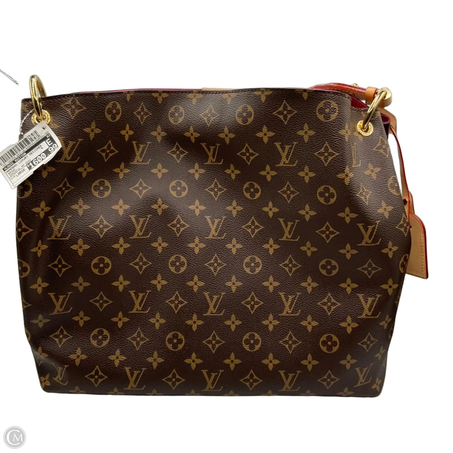 Handbag Luxury Designer By Louis Vuitton, Size: Large