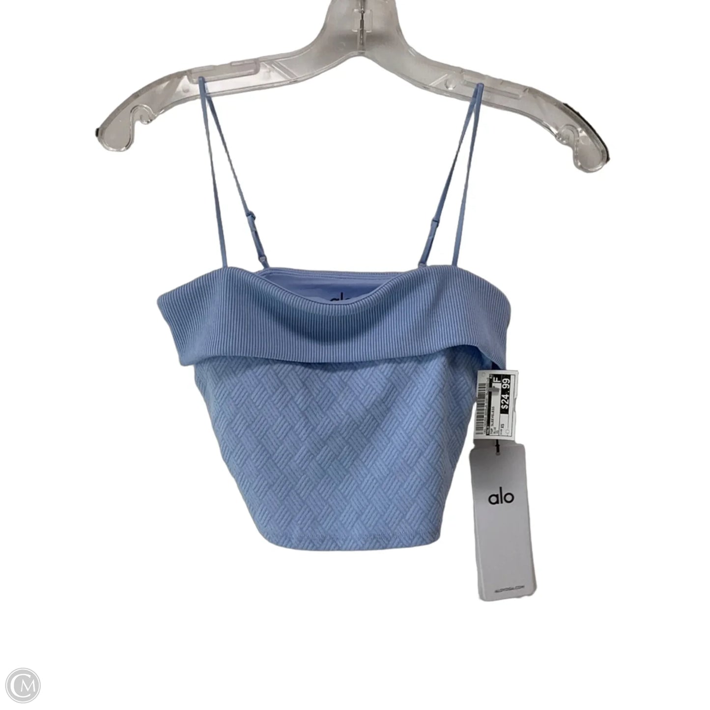 Top Sleeveless By Alo In Blue, Size: Xs