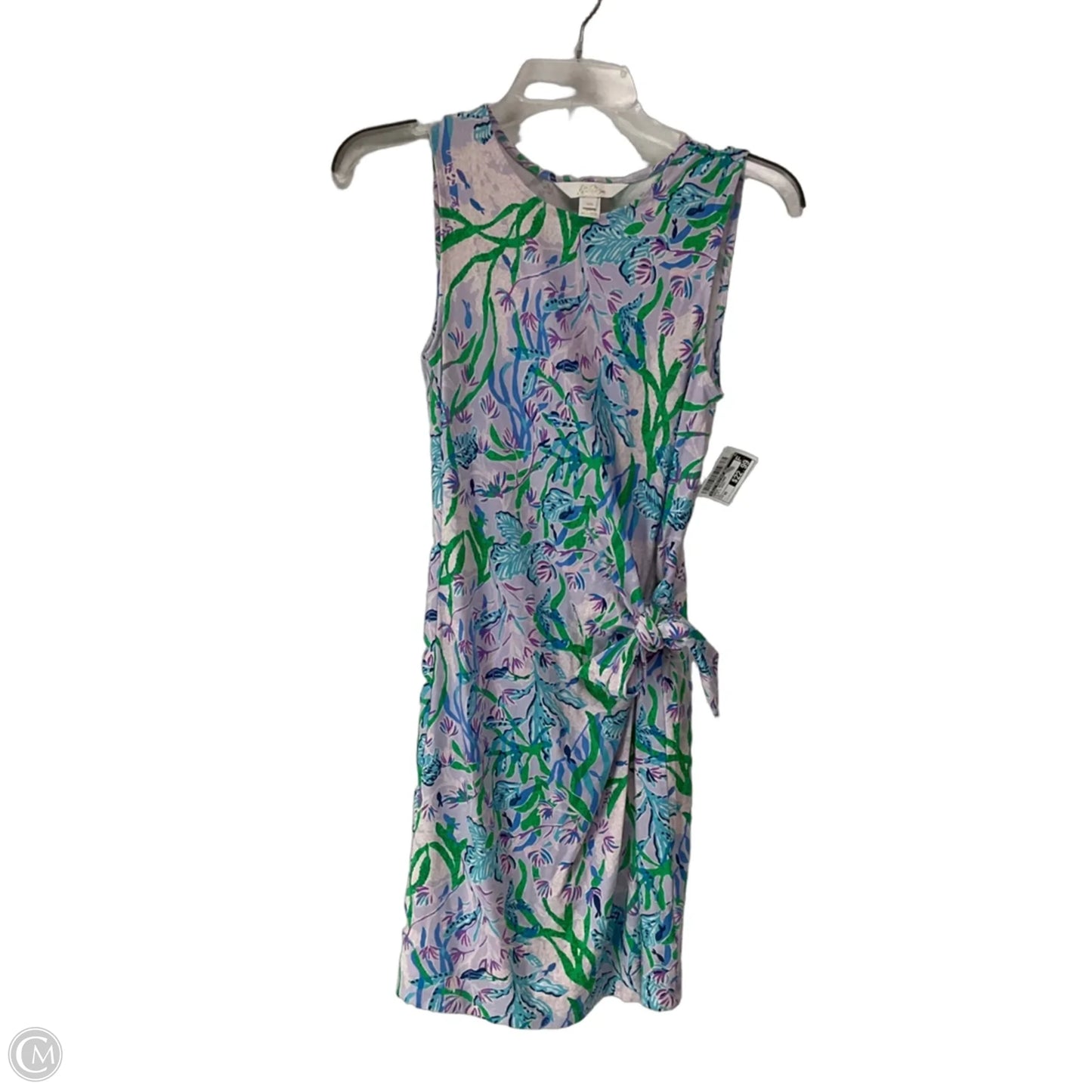 Dress Designer By Lilly Pulitzer In Blue & Green, Size: Xs