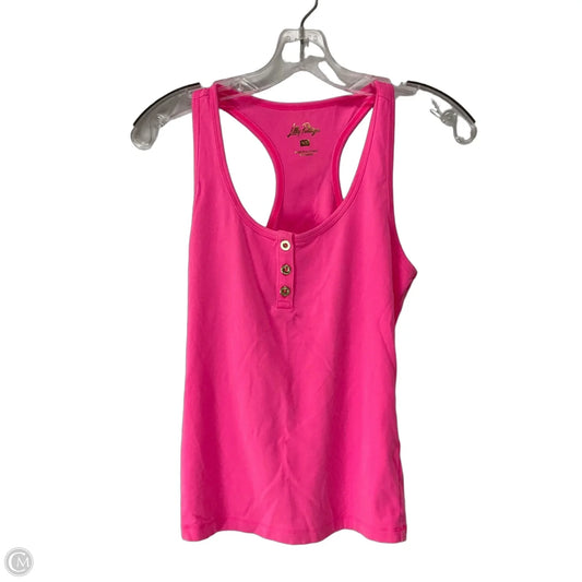 Top Sleeveless Designer By Lilly Pulitzer In Pink, Size: Xs