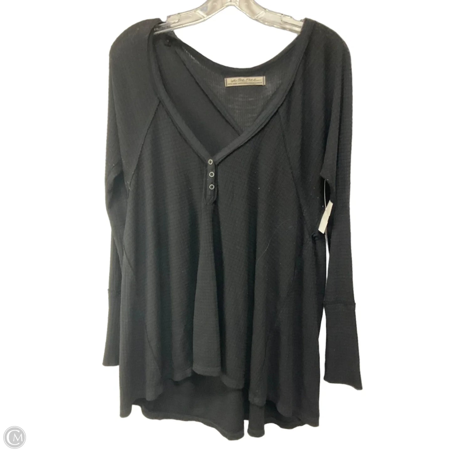 Top Long Sleeve By We The Free In Black, Size: Xs