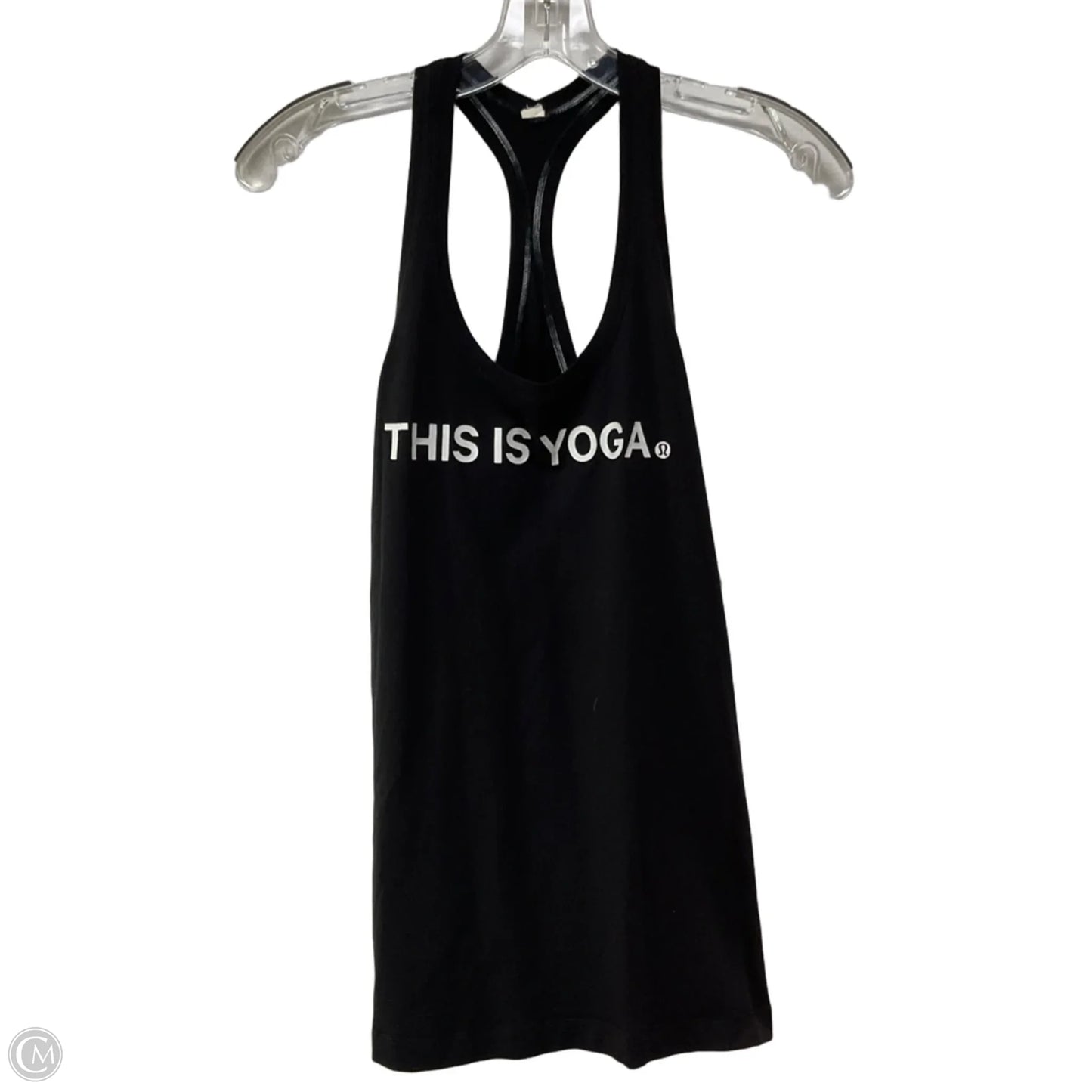 Athletic Tank Top By Lululemon In Black, Size: 6