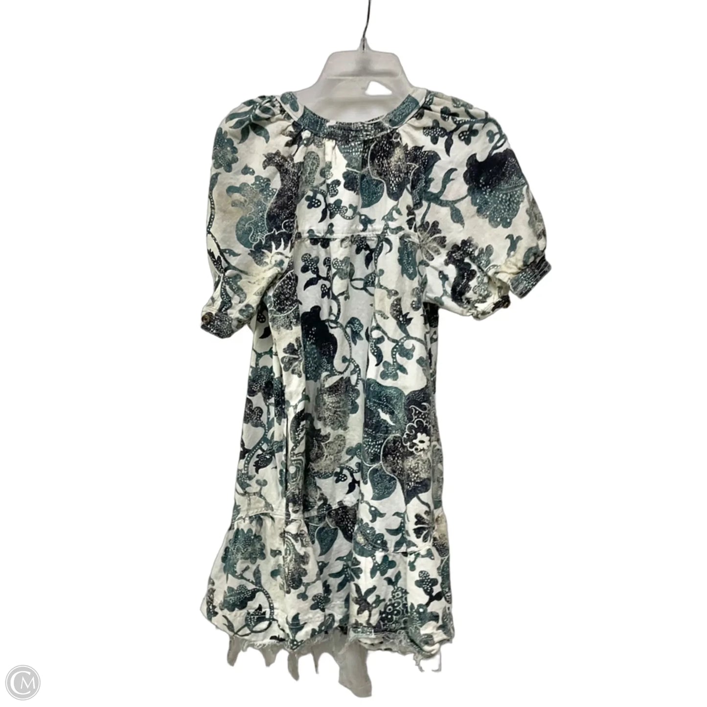 Dress Casual Short By Pilcro In Blue & White, Size: M