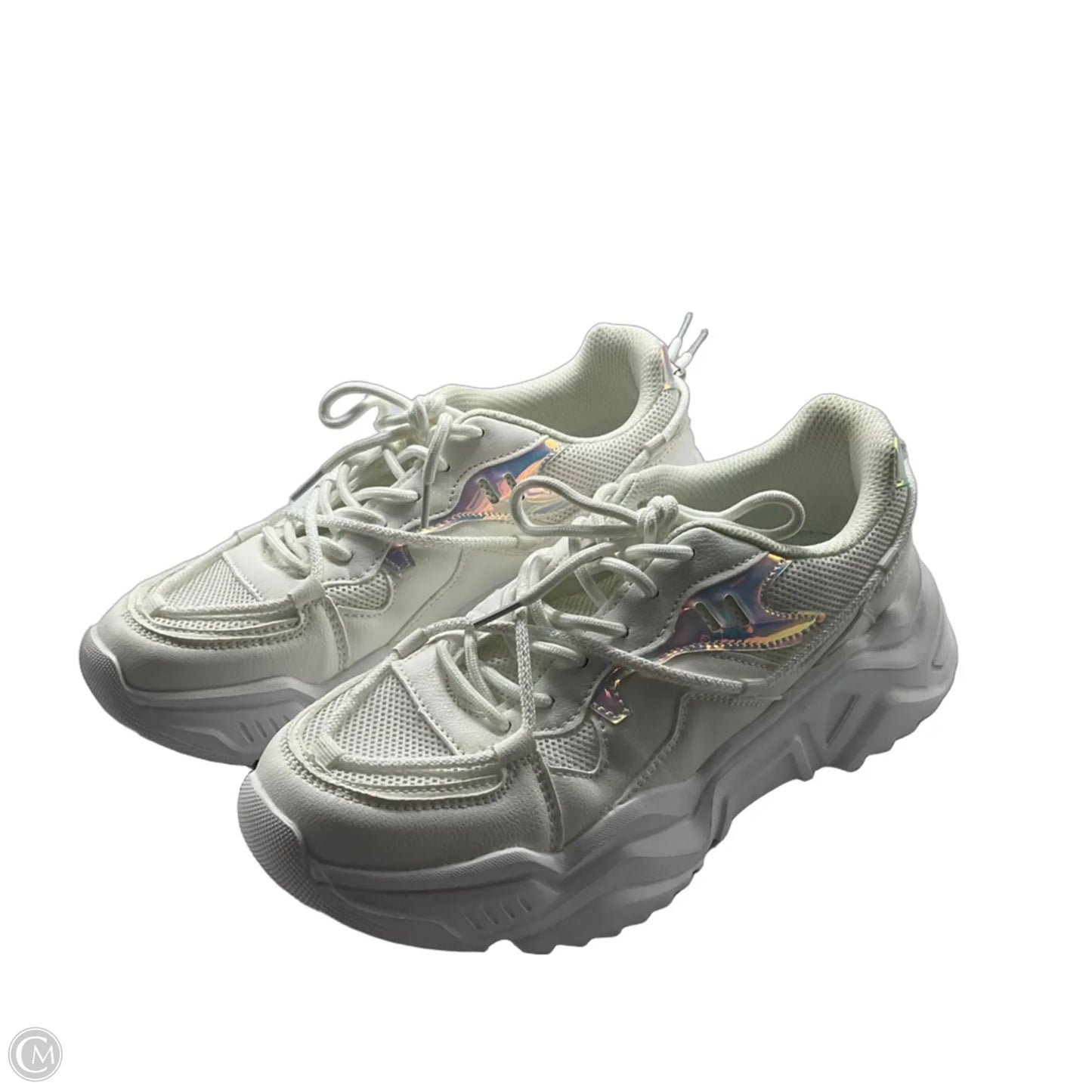 Shoes Athletic By Clothes Mentor In White, Size: 9