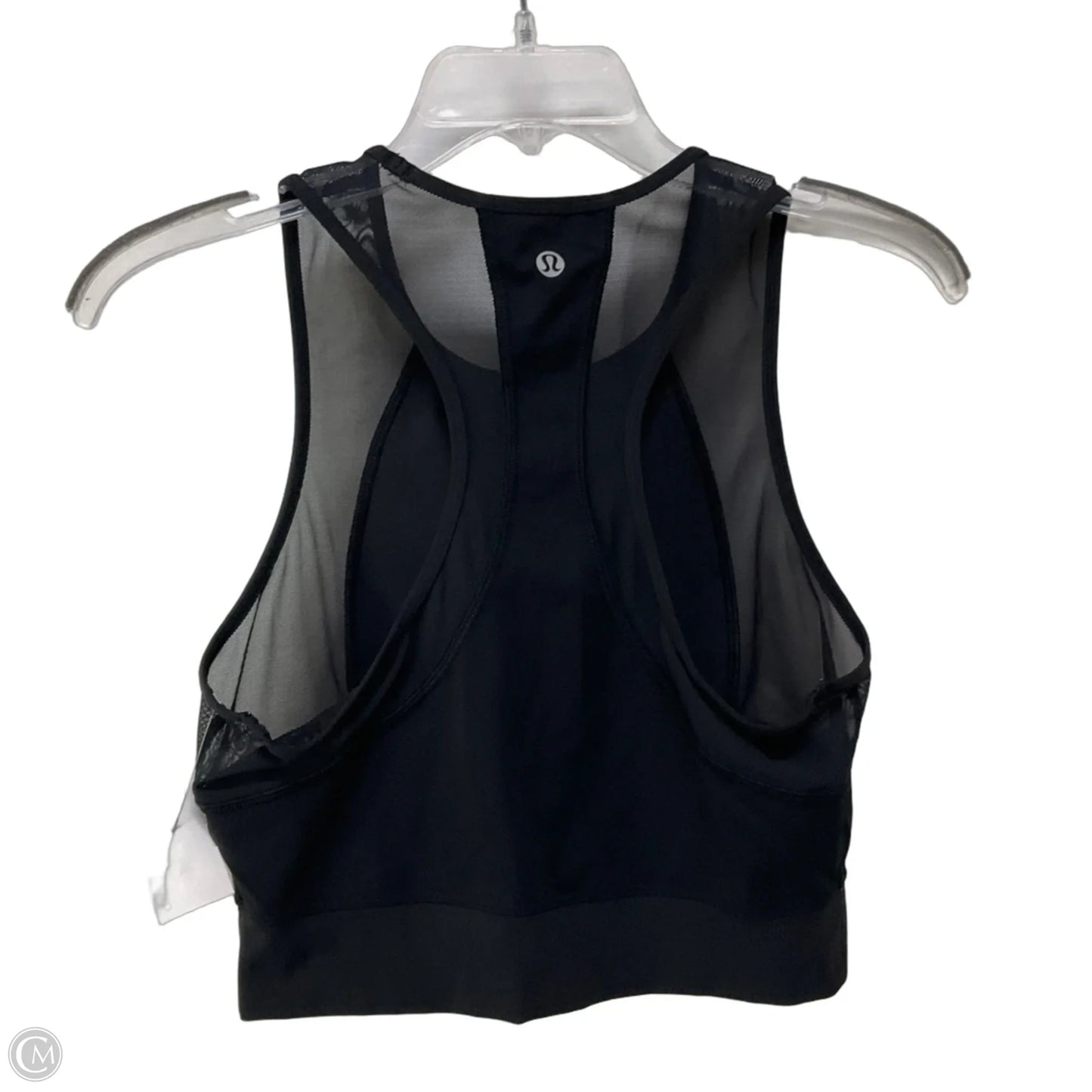Athletic Bra By Lululemon In Black, Size: M