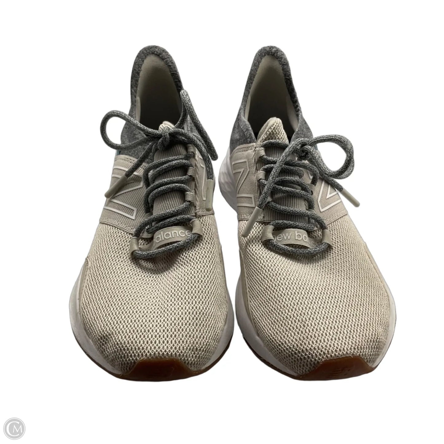 Shoes Athletic By New Balance In Grey & Tan, Size: 8