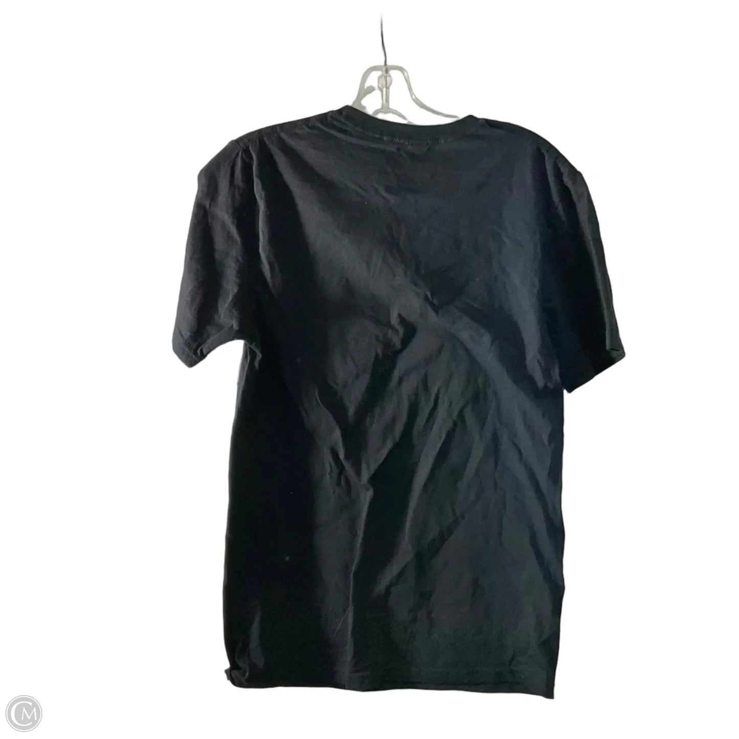 Athletic Top Short Sleeve By Gildan In Black, Size: S