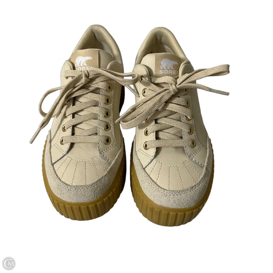 Shoes Sneakers By Sorel In Cream, Size: 7.5