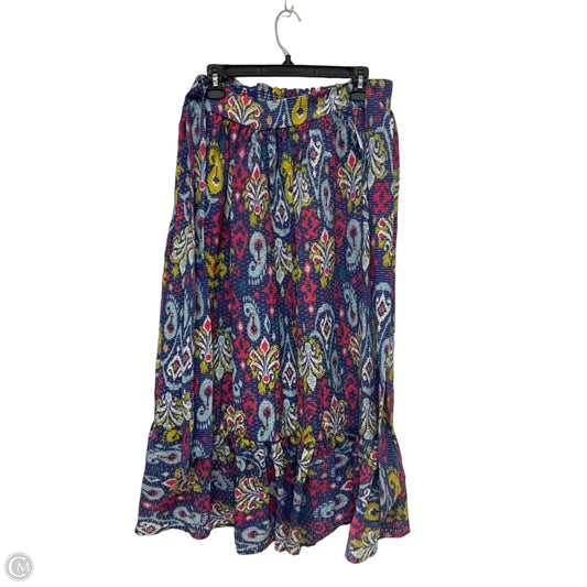 Skirt Maxi By Anthropologie In Multi-colored, Size: Xs