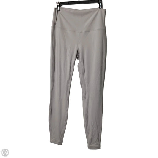 Athletic Leggings By Lululemon In Grey, Size: 10