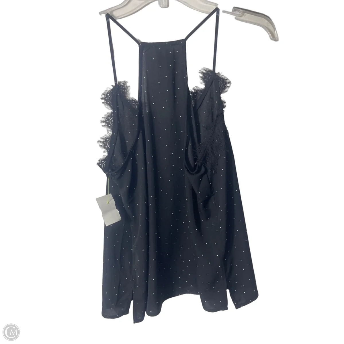 Top Sleeveless By Blue Rain In Polkadot Pattern, Size: S