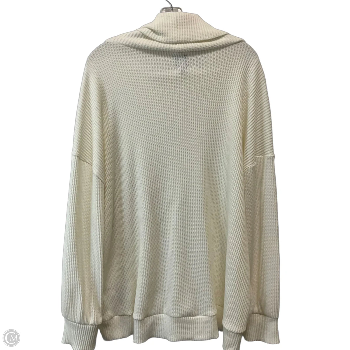 Top Long Sleeve By Gap In White, Size: Xl