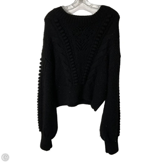 Sweater By Anthropologie In Black, Size: Xl
